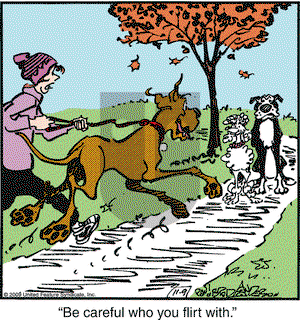 Marmaduke on Monday November 9, 2009 Comic Strip