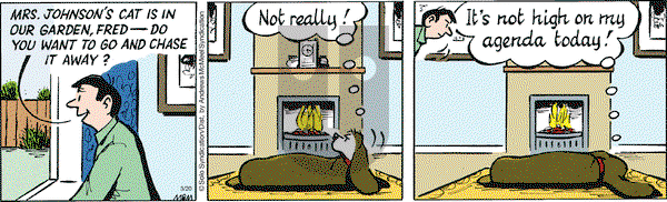 Fred Basset on Wednesday March 20, 2019 Comic Strip