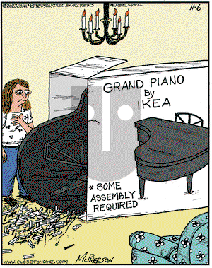 Close to Home on Monday November 6, 2023 Comic Strip