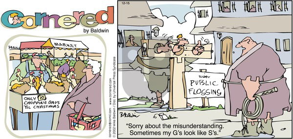 Cornered on Sunday December 15, 2002 Comic Strip