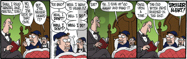 Monty on Thursday April 2, 2015 Comic Strip