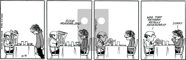 Doonesbury - Monday December 18, 1972 Comic Strip