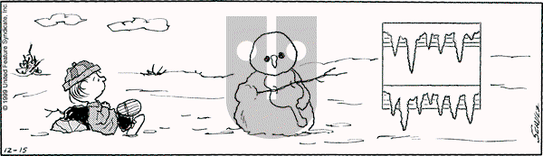 Peanuts - Wednesday December 15, 1999 Comic Strip