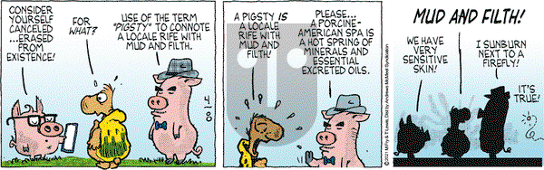 Over the Hedge on Thursday April 8, 2021 Comic Strip