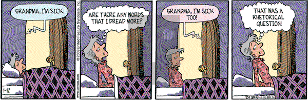 Grand Avenue on Monday January 12, 2009 Comic Strip