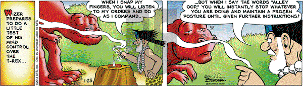 Alley Oop on Wednesday January 23, 2013 Comic Strip