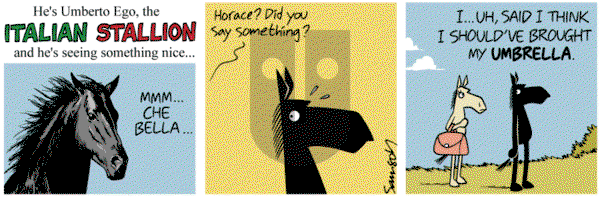 Dark Side of the Horse - Wednesday May 4, 2016 Comic Strip