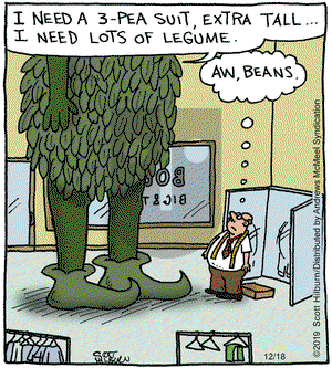 The Argyle Sweater on Wednesday December 18, 2019 Comic Strip