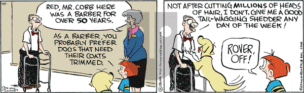 Red and Rover on Wednesday October 1, 2014 Comic Strip