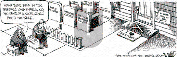 Non Sequitur on Wednesday March 29, 1995 Comic Strip