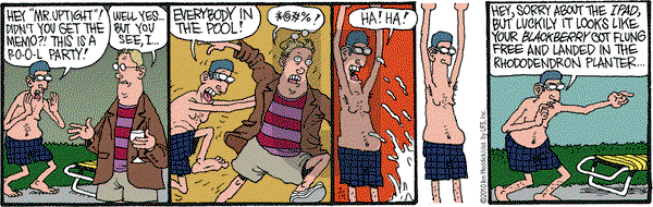 Monty on Wednesday July 14, 2010 Comic Strip