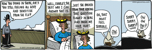 Overboard on Friday March 8, 2013 Comic Strip