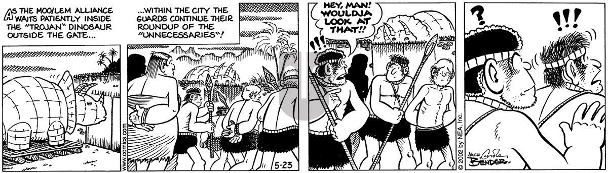 Alley Oop - Thursday May 23, 2002 Comic Strip