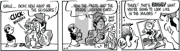 Rose is Rose on Friday March 13, 1987 Comic Strip