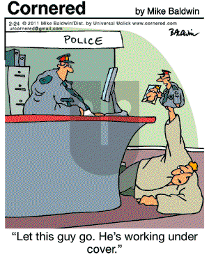 Cornered - Thursday February 24, 2011 Comic Strip