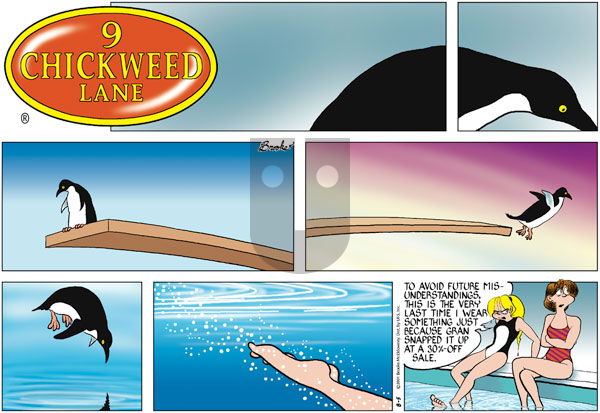 9 Chickweed Lane on Sunday August 5, 2001 Comic Strip