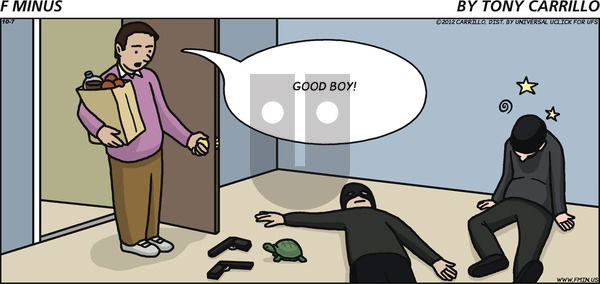 F Minus on Sunday October 7, 2012 Comic Strip