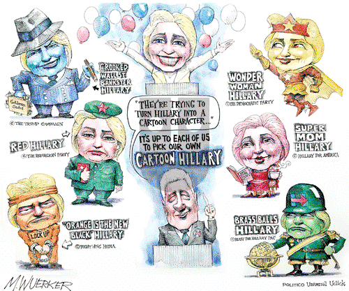 Matt Wuerker - Wednesday August 3, 2016 Comic Strip