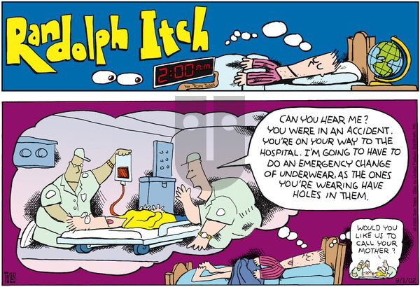Randolph Itch, 2 a.m. on Sunday November 3, 2024 Comic Strip