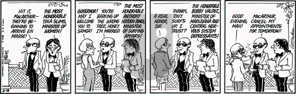 Doonesbury on Tuesday February 18, 1975 Comic Strip