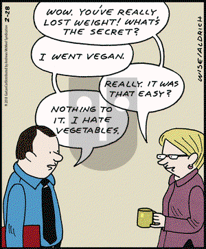 Real Life Adventures on Wednesday February 28, 2018 Comic Strip