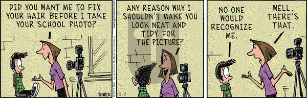 Grand Avenue on Monday October 7, 2019 Comic Strip