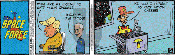 La Cucaracha on Thursday August 30, 2018 Comic Strip