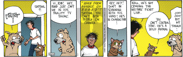Get Fuzzy on Thursday January 17, 2008 Comic Strip