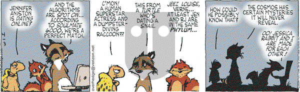 Over the Hedge on Friday April 3, 2009 Comic Strip