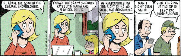 Adam@Home on Saturday February 1, 2020 Comic Strip