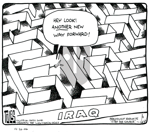 Tom Toles on Tuesday December 26, 2006 Comic Strip