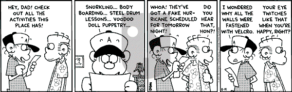 FoxTrot on Wednesday August 15, 2001 Comic Strip