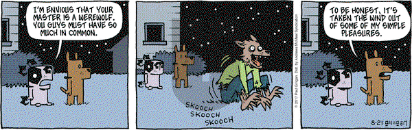 Pooch Cafe on Monday August 21, 2017 Comic Strip