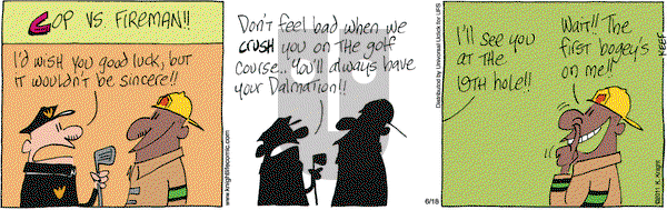The Knight Life - Saturday June 18, 2011 Comic Strip