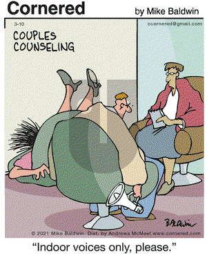 Cornered on Wednesday March 10, 2021 Comic Strip