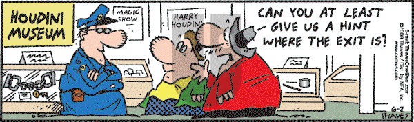 Frank and Ernest - Monday June 2, 2008 Comic Strip