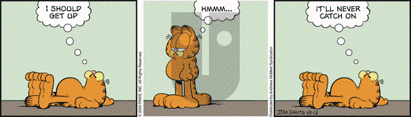 Garfield - Monday October 12, 2020 Comic Strip