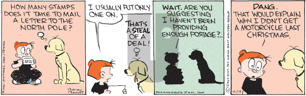 Red and Rover on Saturday December 15, 2007 Comic Strip