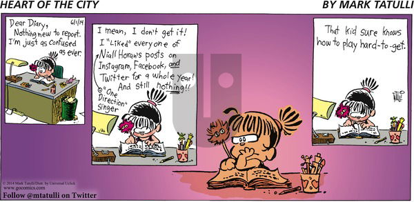 Heart of the City - Sunday June 1, 2014 Comic Strip