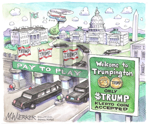 Matt Wuerker on Friday January 24, 2025 Comic Strip
