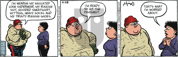 Cleats on Wednesday February 28, 2007 Comic Strip