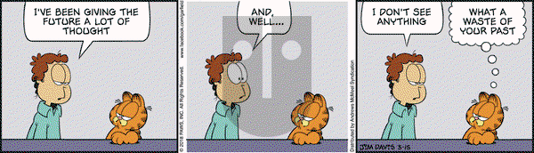 Garfield on Thursday March 15, 2018 Comic Strip