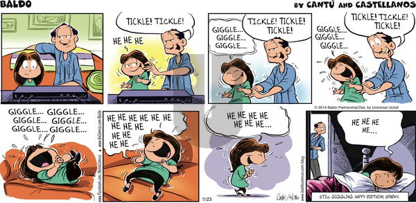 Baldo on Sunday November 23, 2014 Comic Strip