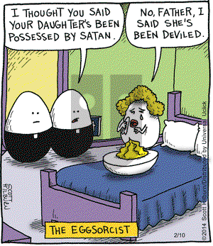 The Argyle Sweater on Monday February 10, 2014 Comic Strip