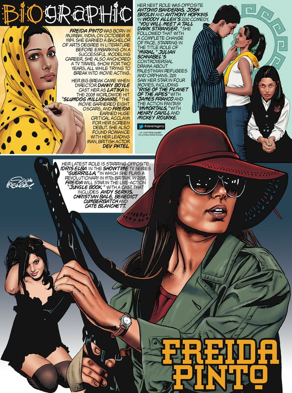 Biographic on Sunday June 11, 2017 Comic Strip