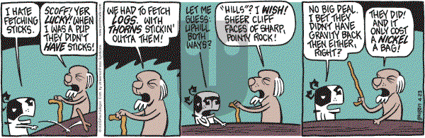 Pooch Cafe on Saturday April 23, 2005 Comic Strip