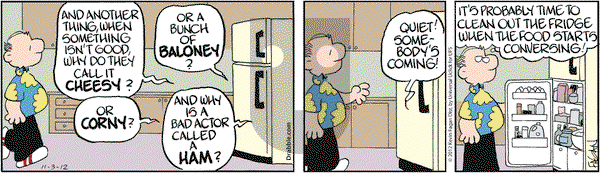 Drabble on Saturday November 3, 2012 Comic Strip