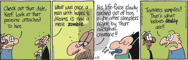 The Knight Life on Friday November 21, 2008 Comic Strip