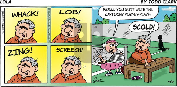 Lola on Sunday October 9, 2011 Comic Strip