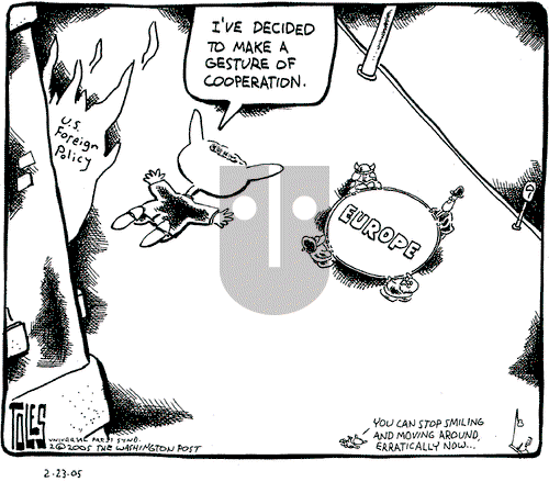 Tom Toles on Wednesday February 23, 2005 Comic Strip